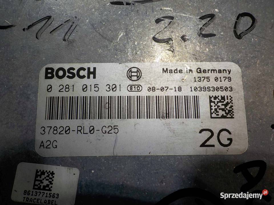 ACCORD VIII 22 IDTEC 08r sterownik silnika Suków sprzedam