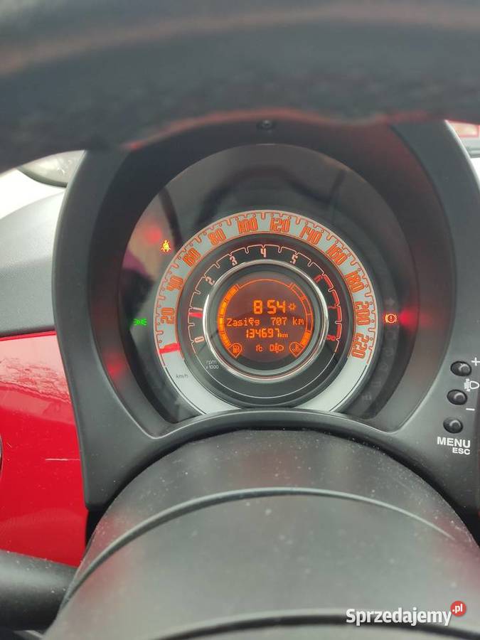 Fiat 500 12 2009 centralny zamek Bełchatów sprzedam