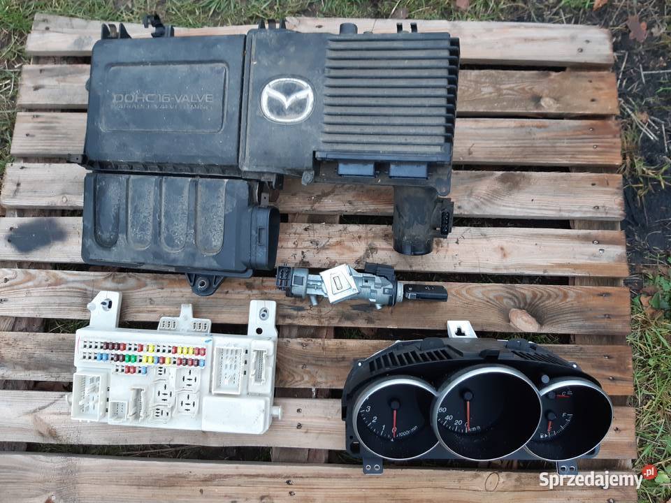 Mazda 3 BK 16 Zestaw startowy komputer sterownik mazowieckie Mińsk Mazowiecki
