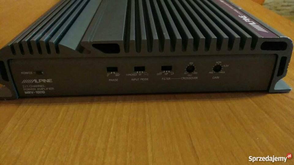 Wzmacniacz alpine mrv 1000 tuba blaupunkt 250rms małopolskie Liszki