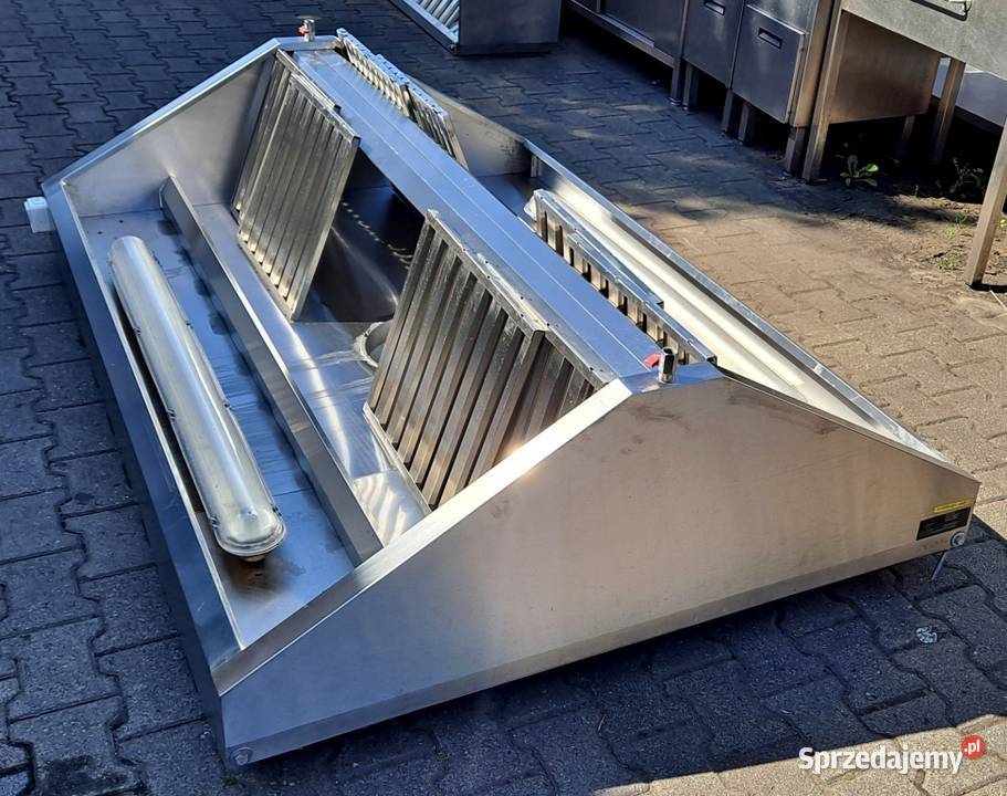 OKAP GASTRO CENTRALNY Z FILTRAMI 20014050 M1026N Biznes i Przemysł Nowe Skalmierzyce