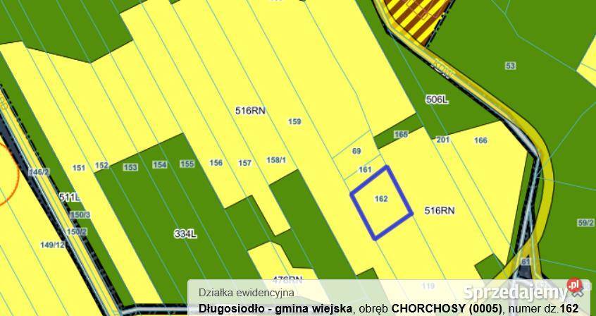 Syndyk sprzeda udziały w nieruchomościach w pow 1m2 mazowieckie Chorchosy