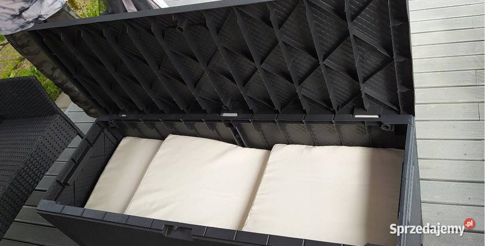 SKRZYNIA OGRODOWA Tworzywo Sztuczne 280 l szara Opole