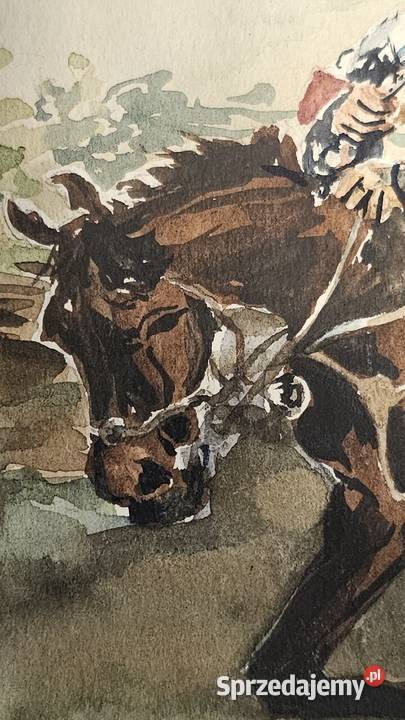 Pocztówka ręcznie malowana 1919 sprzedam