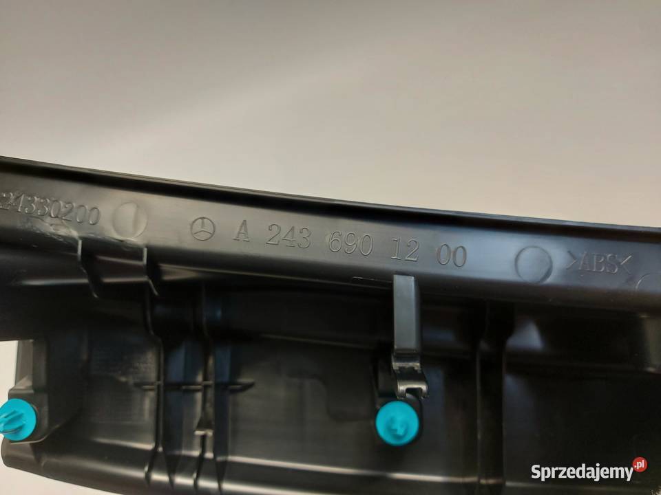 Mercedes EQA 250 W243 OSŁONA PASA BAGAŻNIKA Osłony i zaślepki