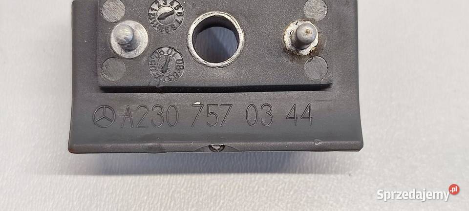 MERCEDES SL R230 ODBÓJ KLAPY BAGAŻNIKA