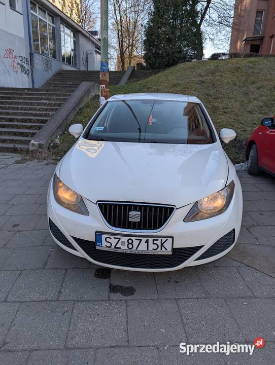 Seat Ibiza 12 2008 sprawne biały