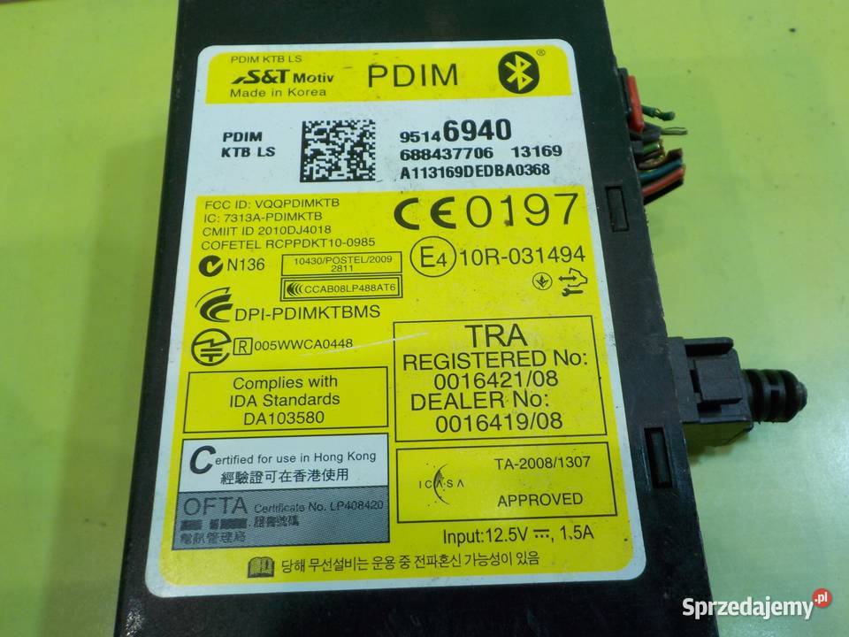 CHEVROLET ORLANDO 18 B 13r 5D modul sterownik Suków