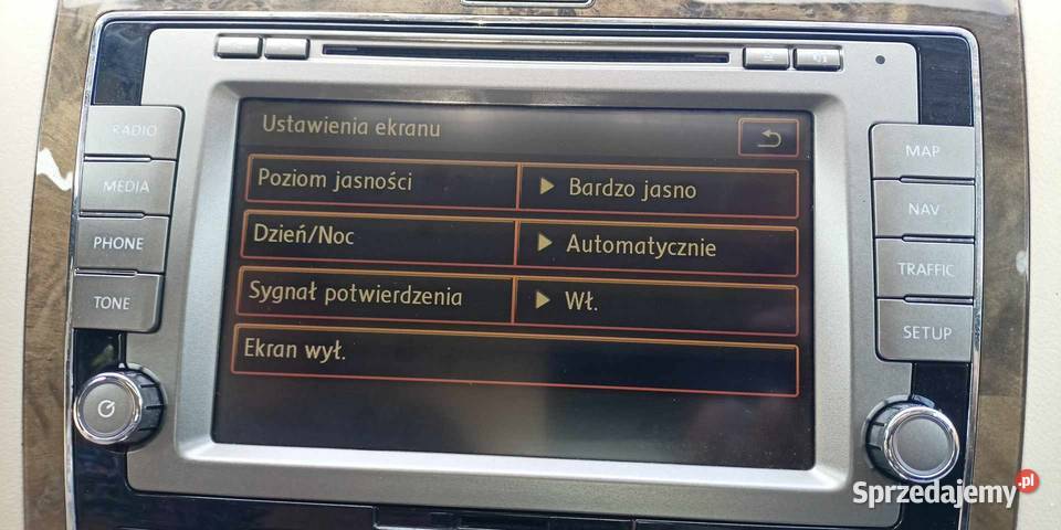Polskie Menu Lektor Mapa Volkswagen VW RNS 810 podkarpackie Dębica