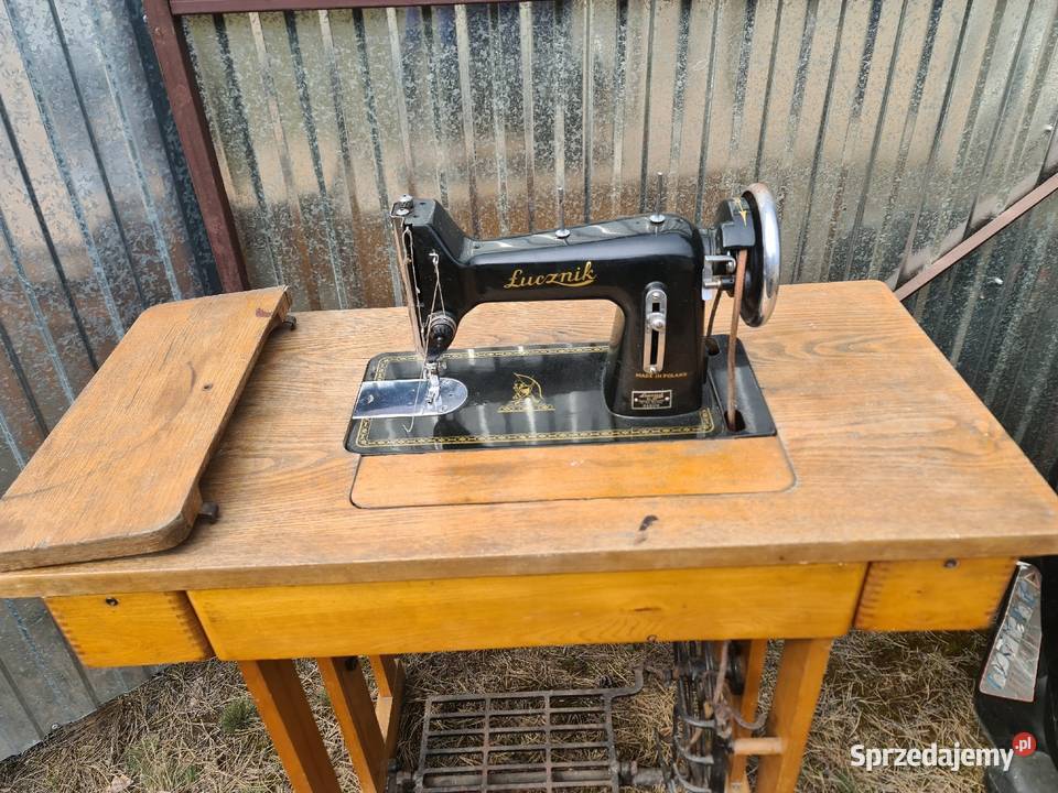 Stara maszyna do szycia Łucznik śląskie Choroń