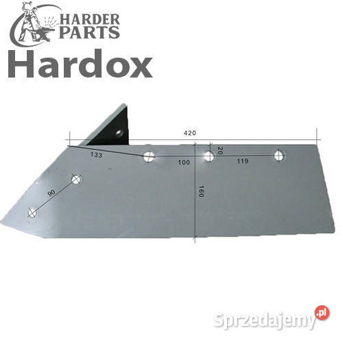 Lemiesz 14 300ha HARDOX 3054452L części do pługa Suwałki