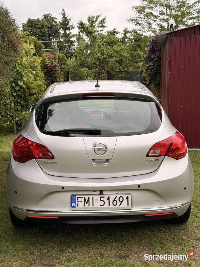 Opel Astra J 16 CDTI 110 2014 Bezwypadkowy 193 autoalarm Astra Krasne Dłusko