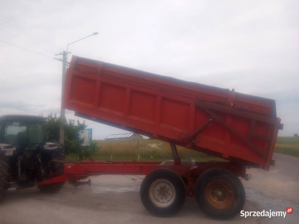 Tandem 10t Przyczepy rolnicze kujawsko-pomorskie