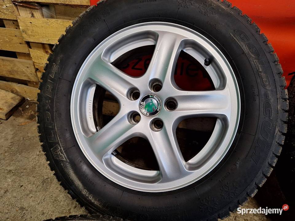 Alufelgi 5x100 15 ET38 SKODA Octavia Fabia Rapid Choceń