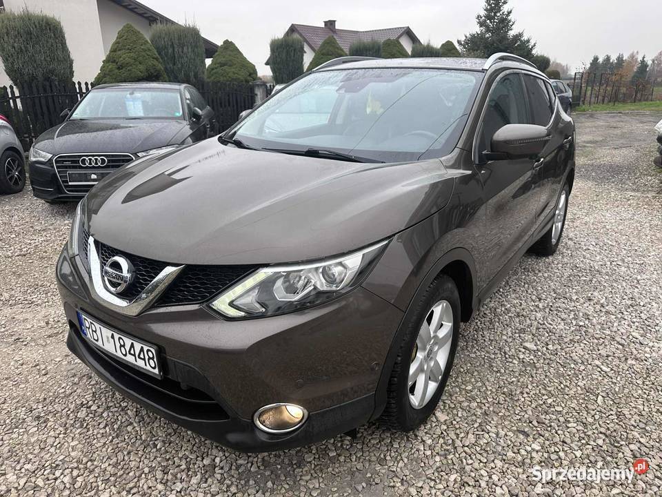 Nissan Qashqai 2015 Bogata Wersja Wyposażenia aluminiowe felgi