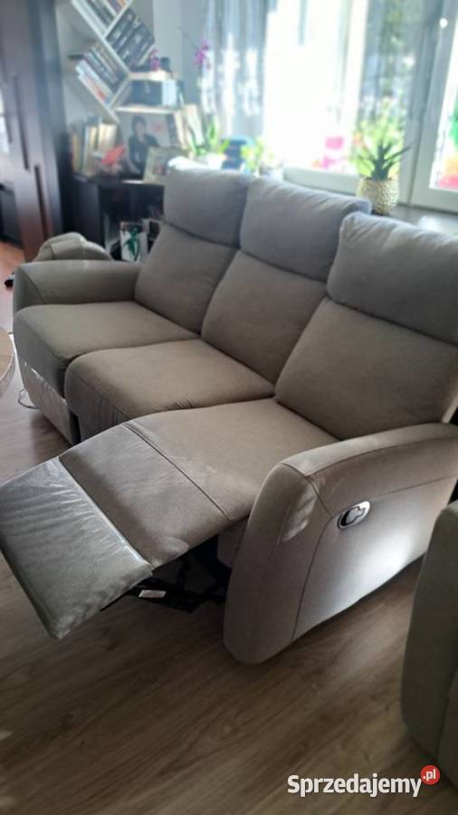 Sofa kanapa z podnóżkami Sofy i kanapy Żory