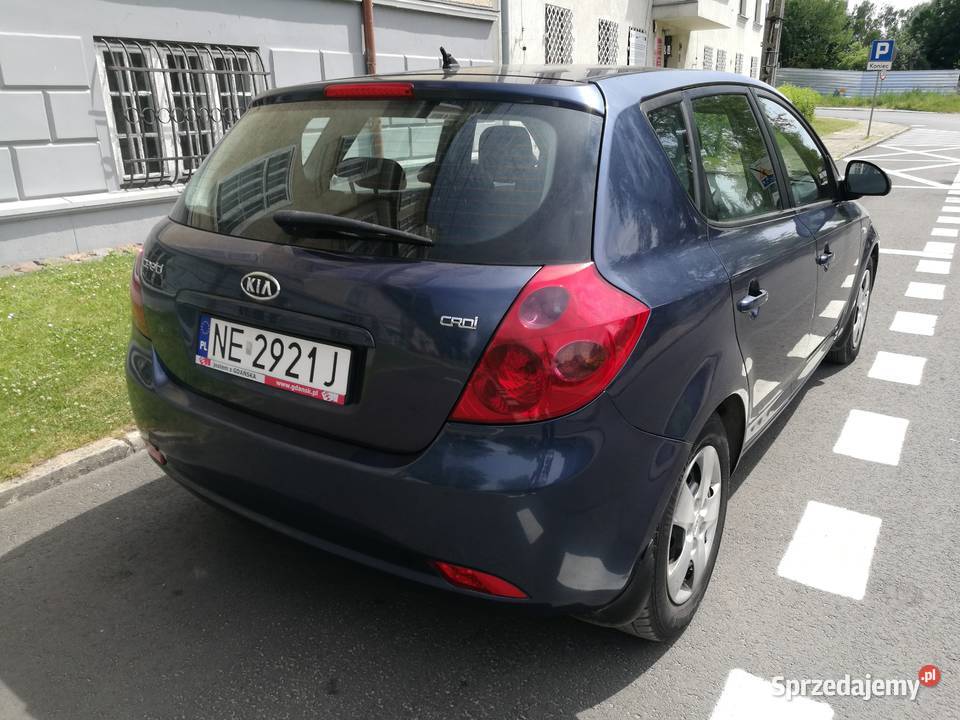 KIA CEED5drzwi r2007poj 20d skrz manual Ważne