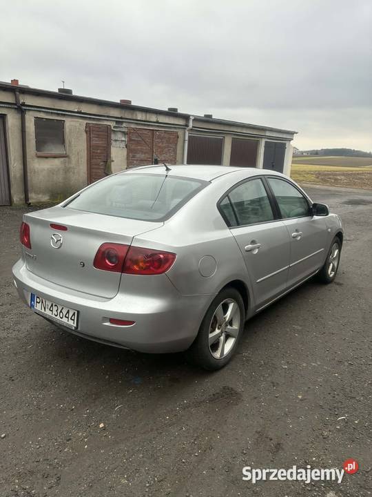 Mazda 3 Sedan 2005 16 CD 109 wielkopolskie Dobra