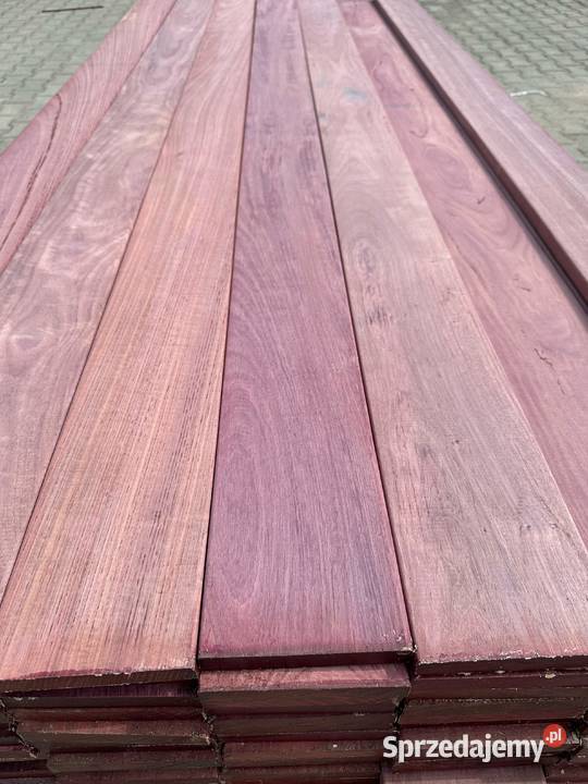 DESKA TARASOWA EGZOTYCZNA AMARANTPURPLE HEART Prusice