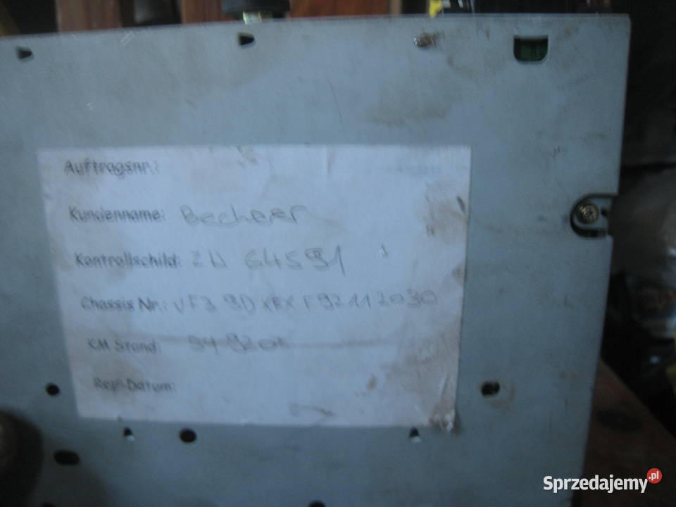 Radio radioodtwarzacz kasety Oryginalny Peugeot Clarion Kraków