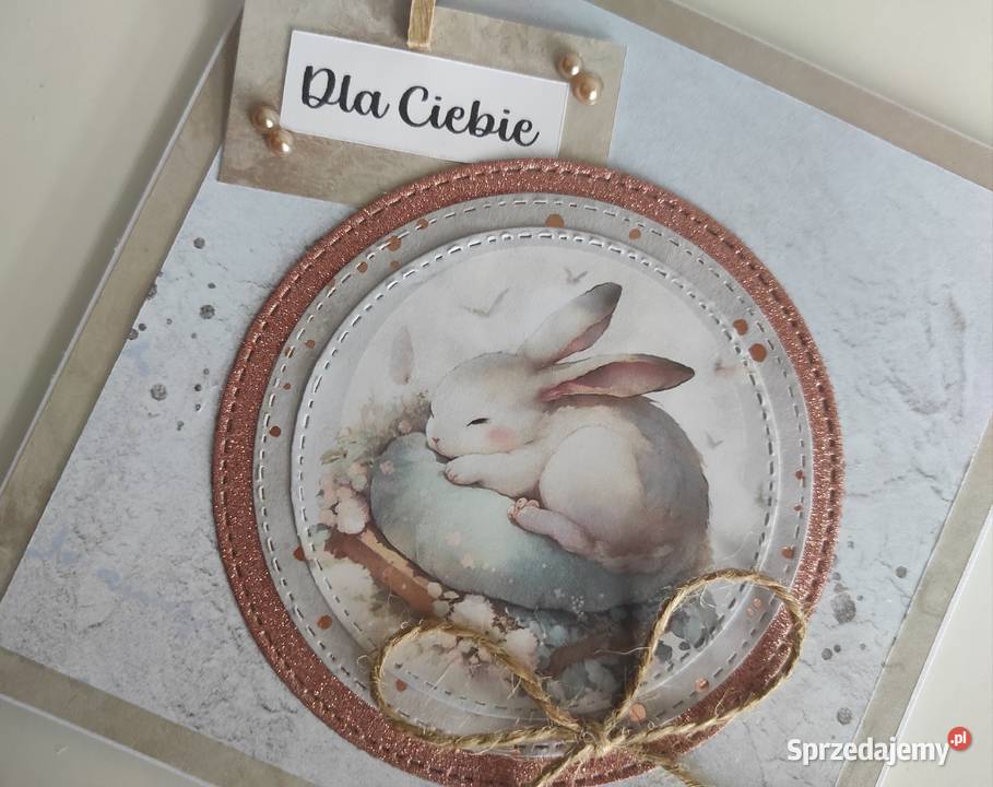 Kartka okolicznościowa ręcznie robiona z Łódź