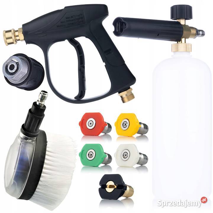 Zestaw do Myjki Ciśnieniowej 5w1 Pistolet 300 Ludźmierz