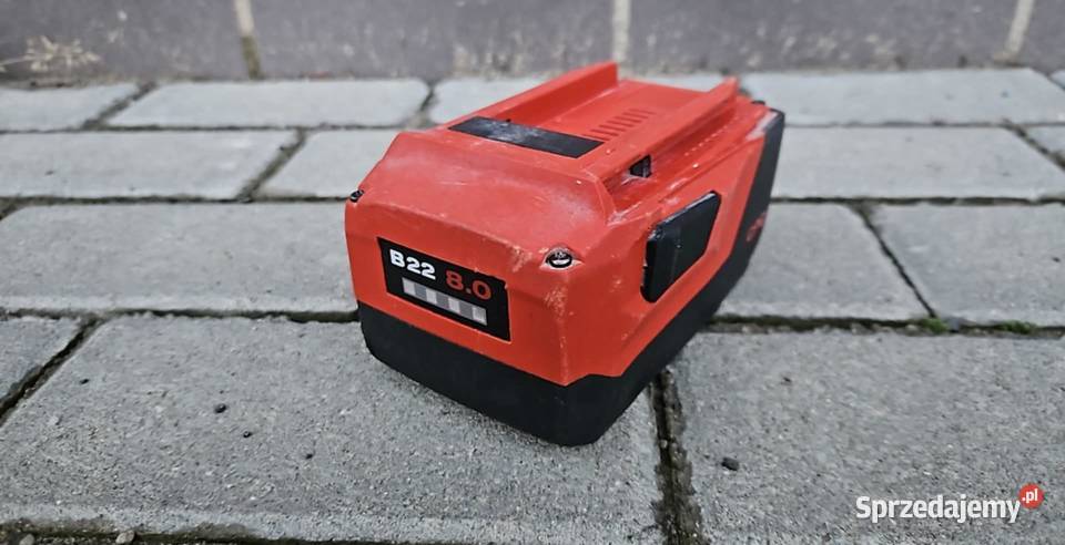 HILTI Akumulator B22 80 22V Liion Myślibórz sprzedam