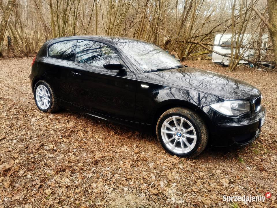 BMW 116i Czarne w oryginalnym lakierze ALU CD Motoryzacja Lublin