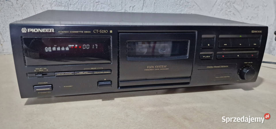 Magnetofon Pioneer CTS250 Stereo Cassette Deck Międzychód
