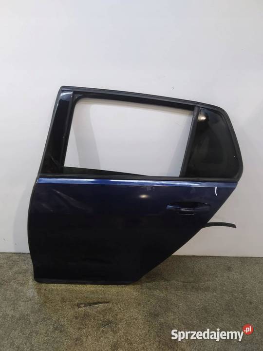 DRZWI LEWE TYŁ LH5X GTI HB VW Volkswagen Golf Części samochodowe