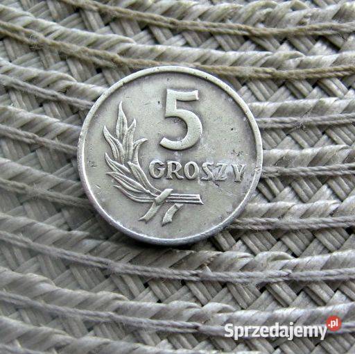 Polska 5 gr 1958r Kalisz