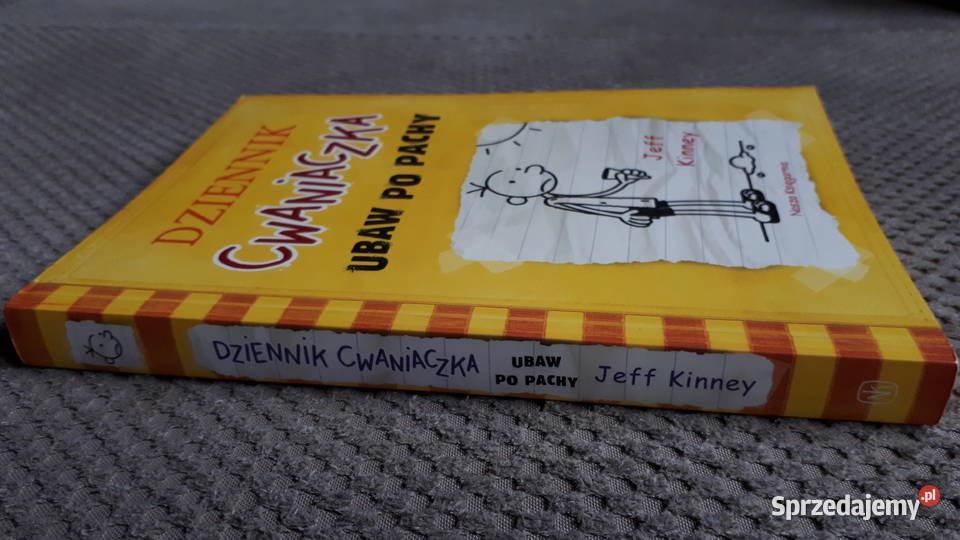 Dziennik cwaniaczka Ubaw pachy Jeff Kinney Kraków