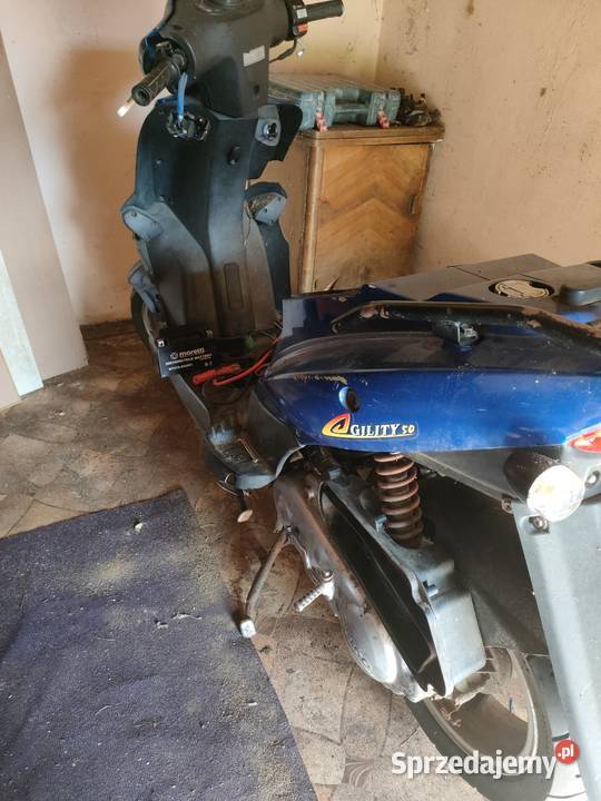 Skuter Kymco aglity 50 4t warmińsko-mazurskie Wesołowo