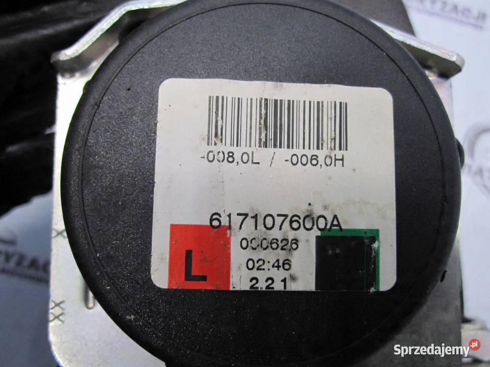 OPEL CORSA D LIFT 12r pas bezpieczeństwa lewy Pasy bezpieczeństwa