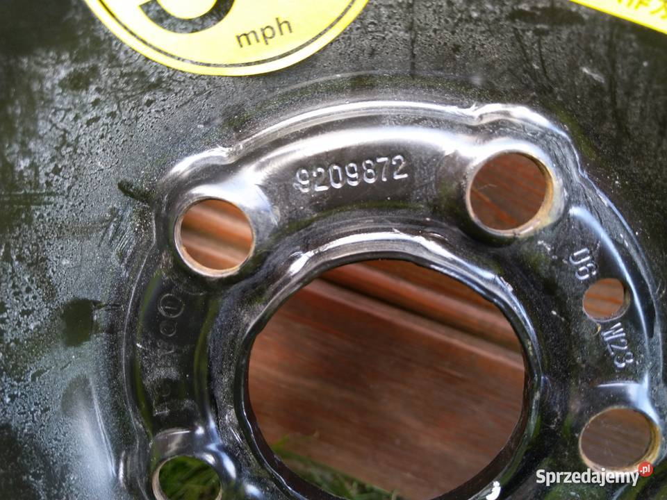 Koło dojazdowe duże Volvo XC70 17 dojazdówka mazowieckie