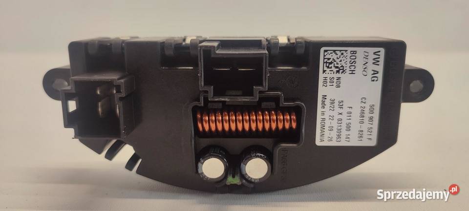 SKODA KODIAQ REZYSTOR DMUCHAWY 5Q0907521F