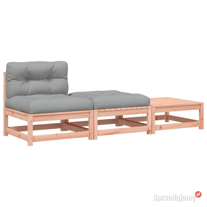 Ogrodowa sofa bez podłokietników z poduszkami i Warszawa
