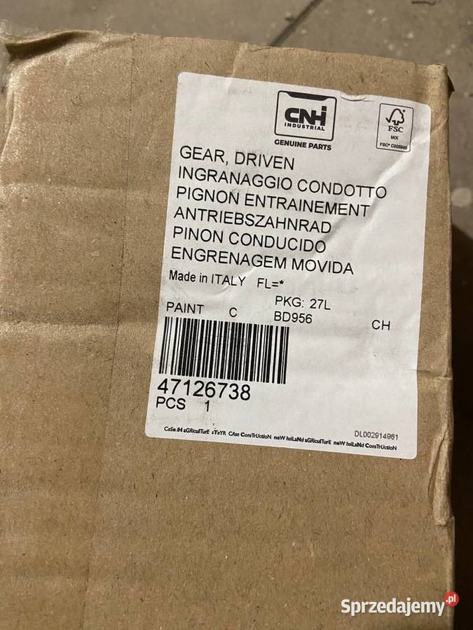 47126738 Koło zębate 54z T6 T6000 TS Maxxum Nowy Warszawa