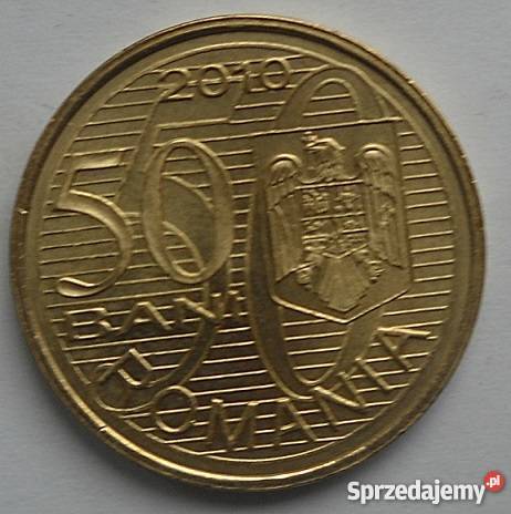 RUMUNIA50 BANI2010 r AUREL VLAICU Numizmatyka Legionowo sprzedam