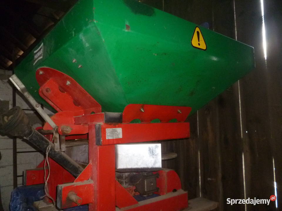 Rozsiewacz dwutalerzowy 600 Promar 2014 r nieuszkodzony Maszyny rolnicze Wieluń