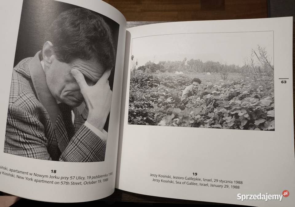 Śmierć życie Jerzy Kosiński 19331991 Czesław album, atlas Warszawa