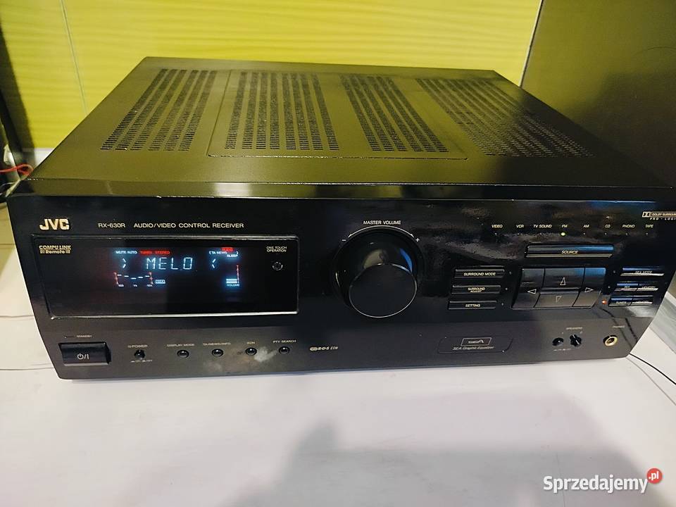 JVC RX630R dolby pro logic RDS280W