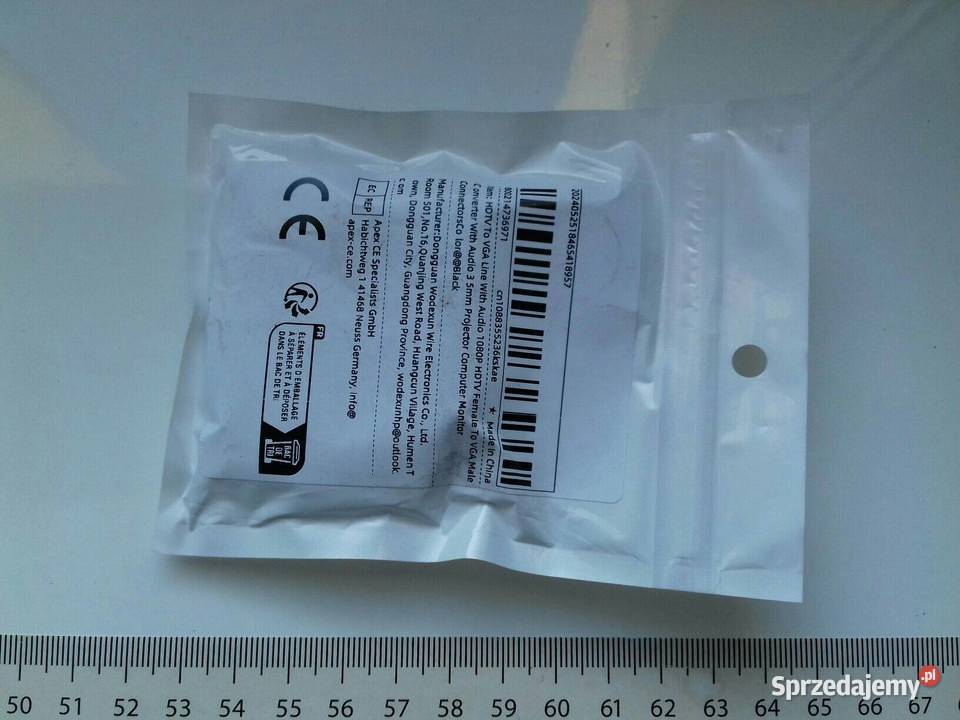 Konwenter sygnału z HDMI do VGA 1080pAudio DSub kujawsko-pomorskie Bydgoszcz sprzedam