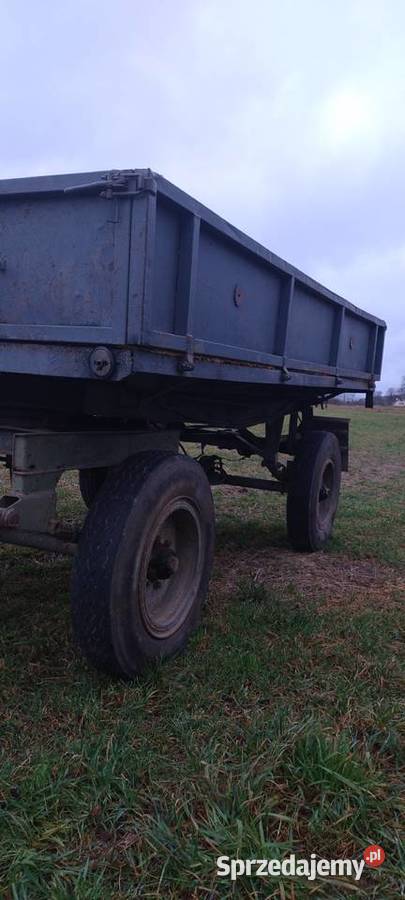 Sprzedam przyczepę Sanok D 47 wywrotkę nieuszkodzony Staniszewo