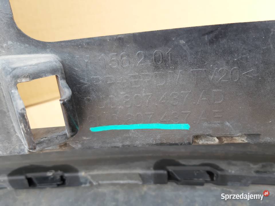 AUDI Q3 8U ZDERZAK PRZÓD GRILL ATRAPA ABSORBER Trzciel sprzedam