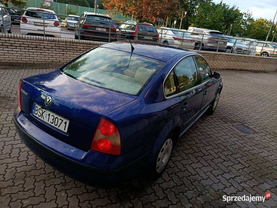 Volkswagen Passat 16 benzyna 2002 Samochody osobowe podlaskie Białystok sprzedam