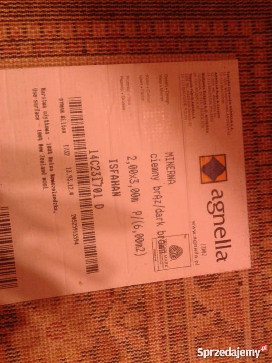 Dywan wełniany prawie nowy sprzedam