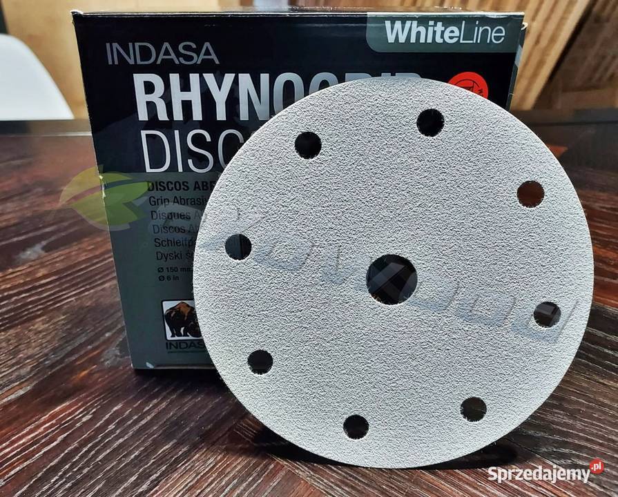 INDASA Krążki ścierne White Line 150 mm 81H P80 Zielona Góra
