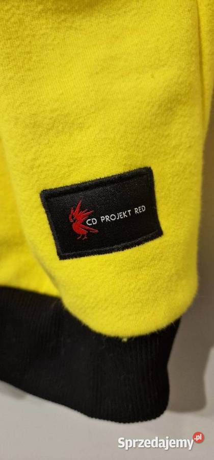Bluza cyberpunk 2077 cd projekt red Idealna żółty/złoty podlaskie Augustów