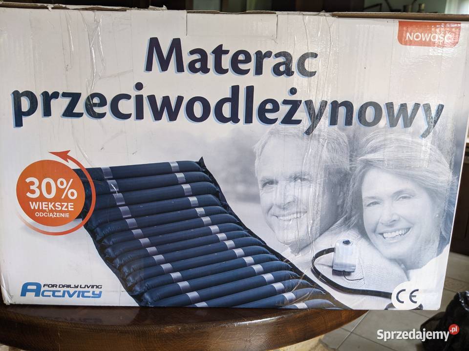 Materac przeciwodleżynowy rurowy trójprzepływowy Warszawa